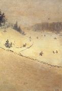 Giuseppe de nittis Field of Snow n.d (nn02) painting